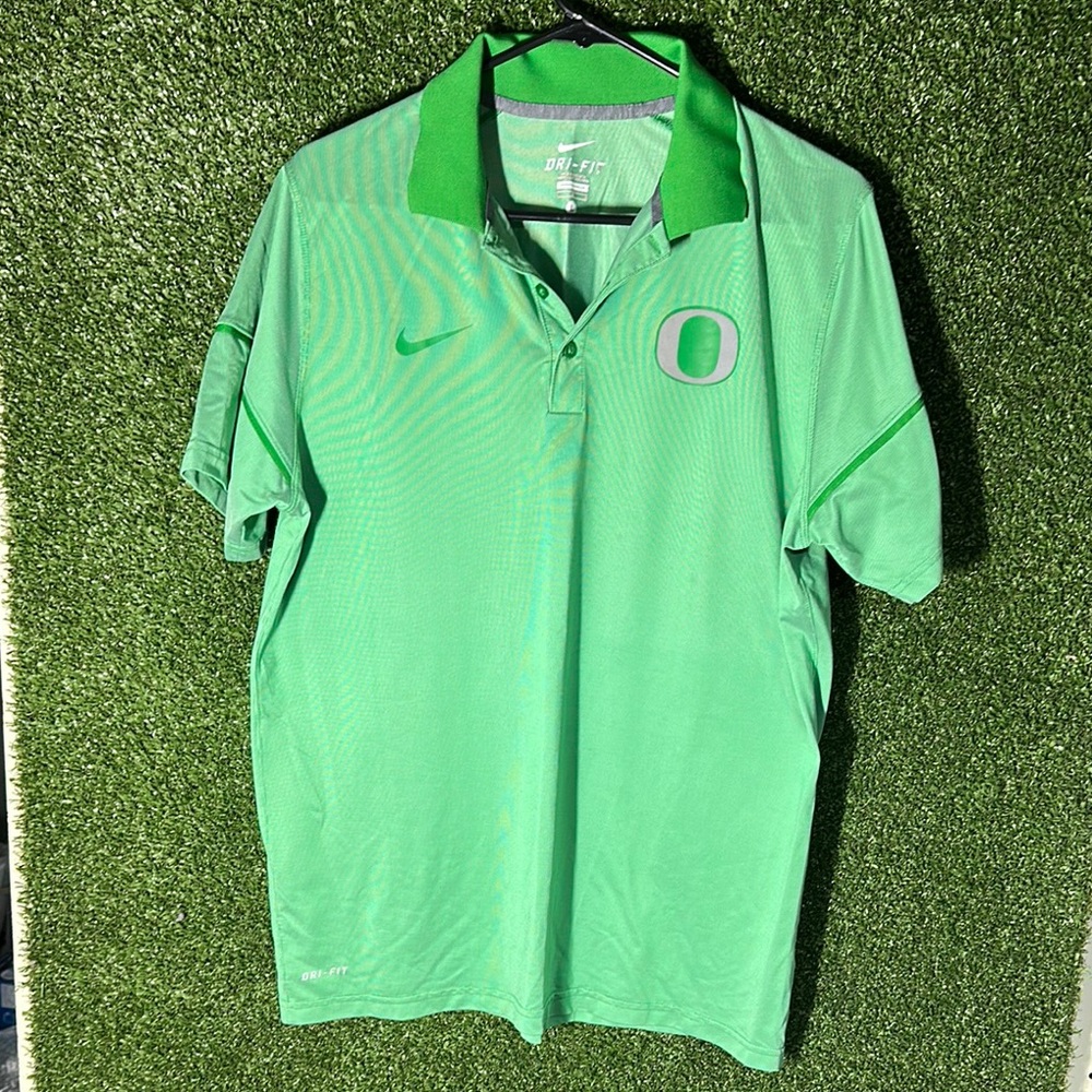 Nike Green Performance Polo Shirt